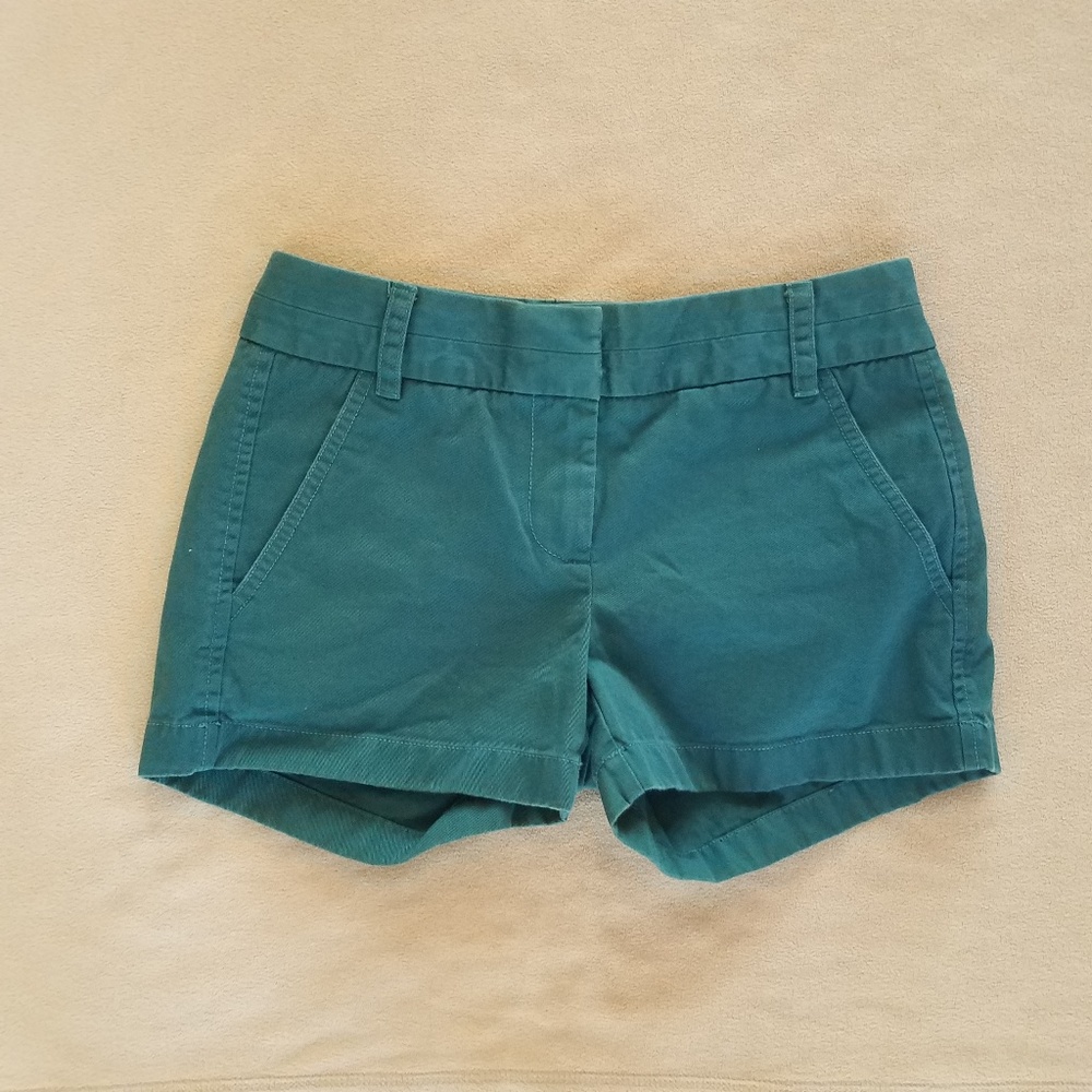 J. Crew Green Chino Short size 00